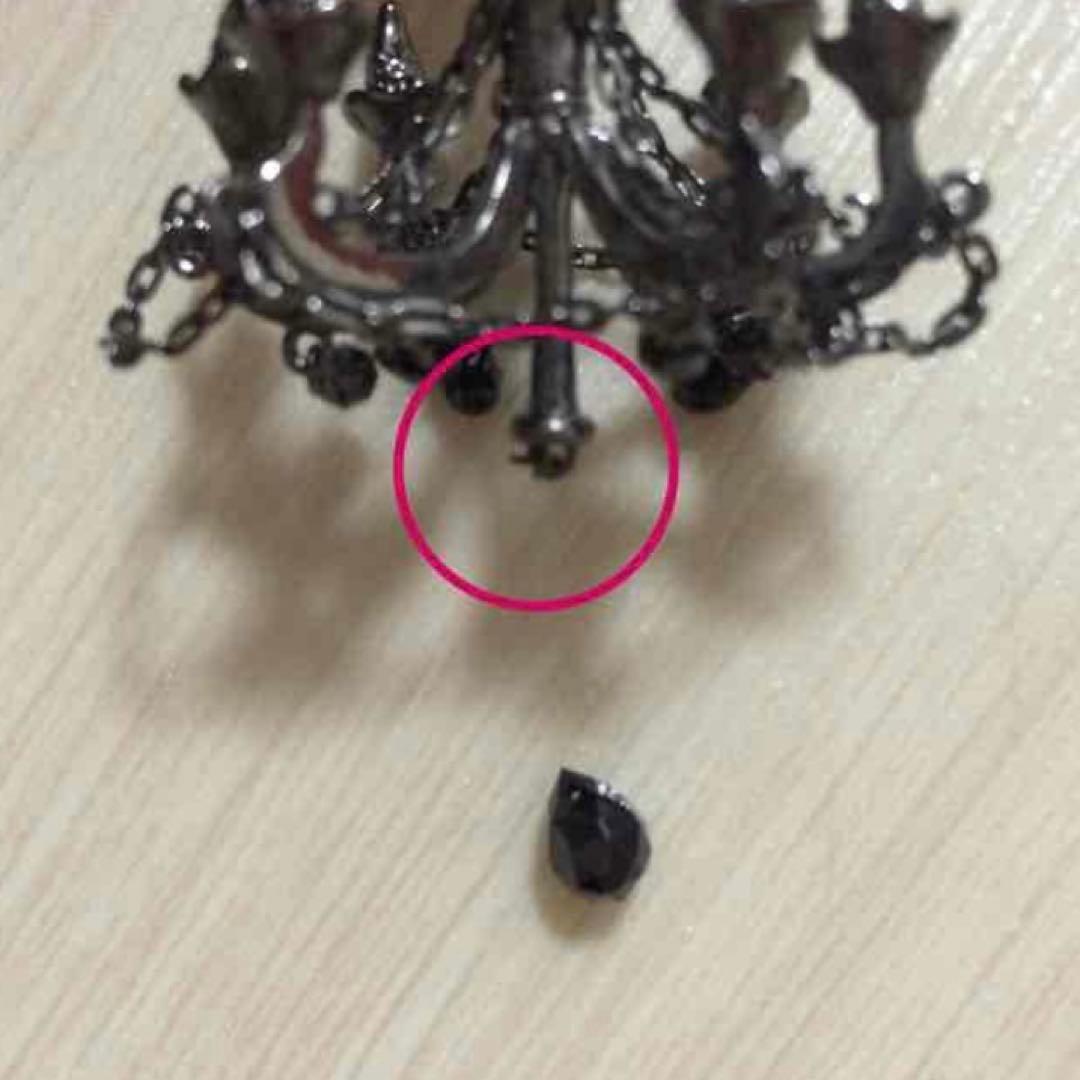 ガゼット ジェムケリー コラボ　シャンデリア　ネックレス