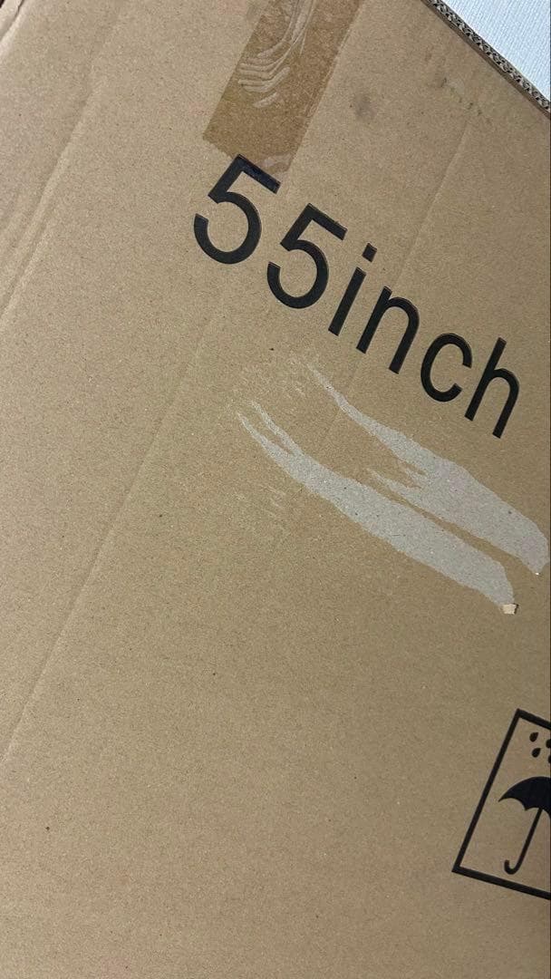 【限定１個✨】テレビ保護パネル 55インチ用 アクリルパネル 高透過・高耐久