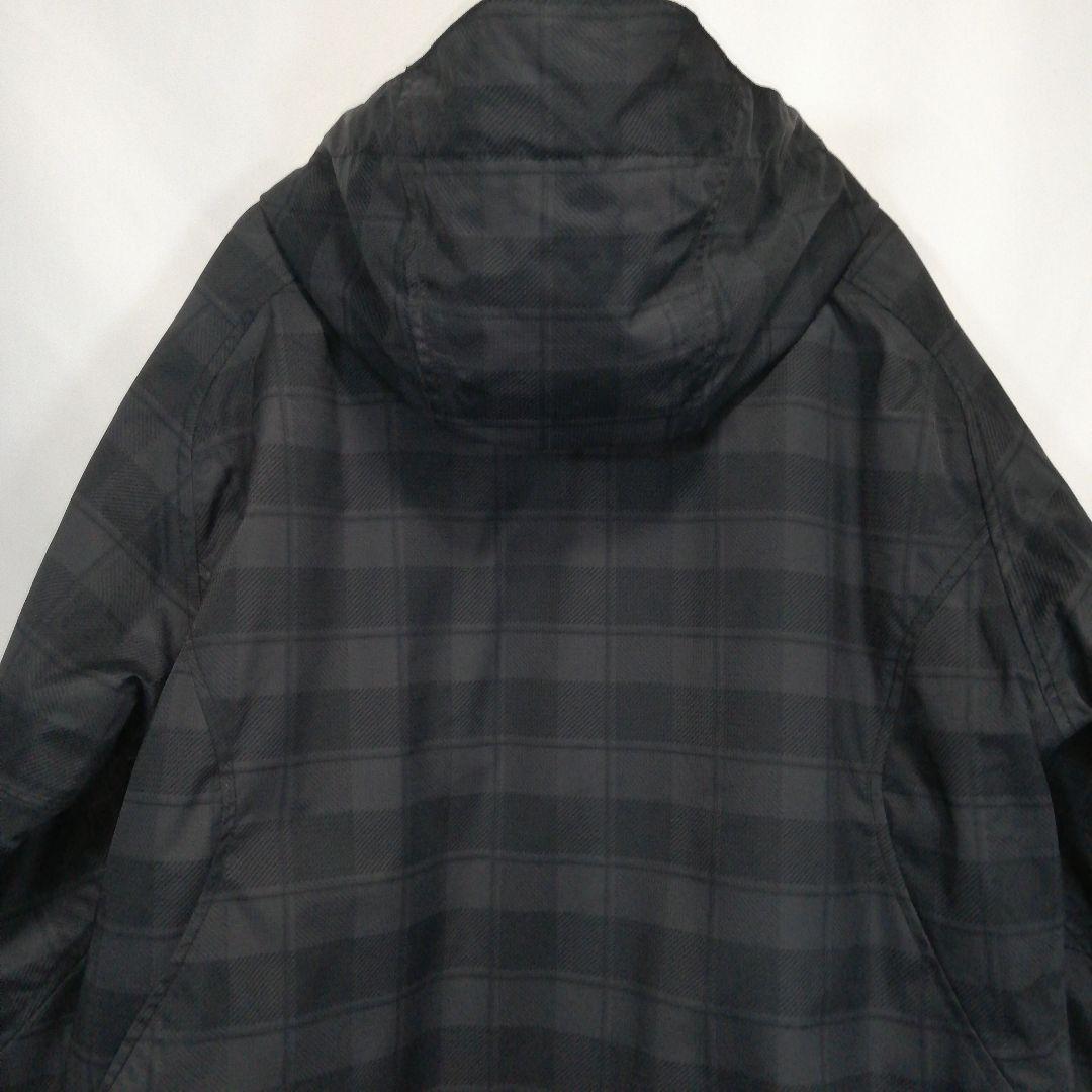 SALOMON メンズ スキーウェア ジャケット ブラック グレー M サロモン