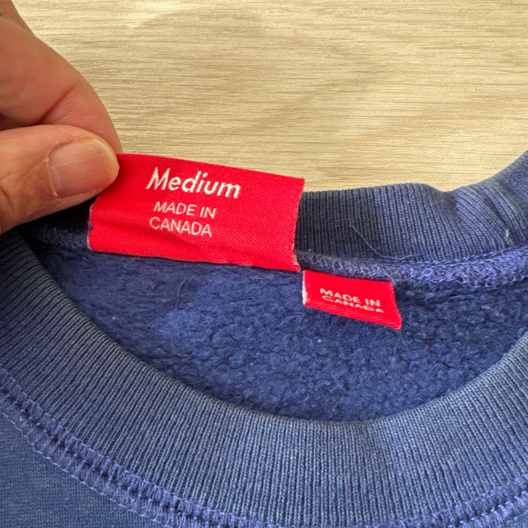 Supreme ネイビー スウェット トレーナー