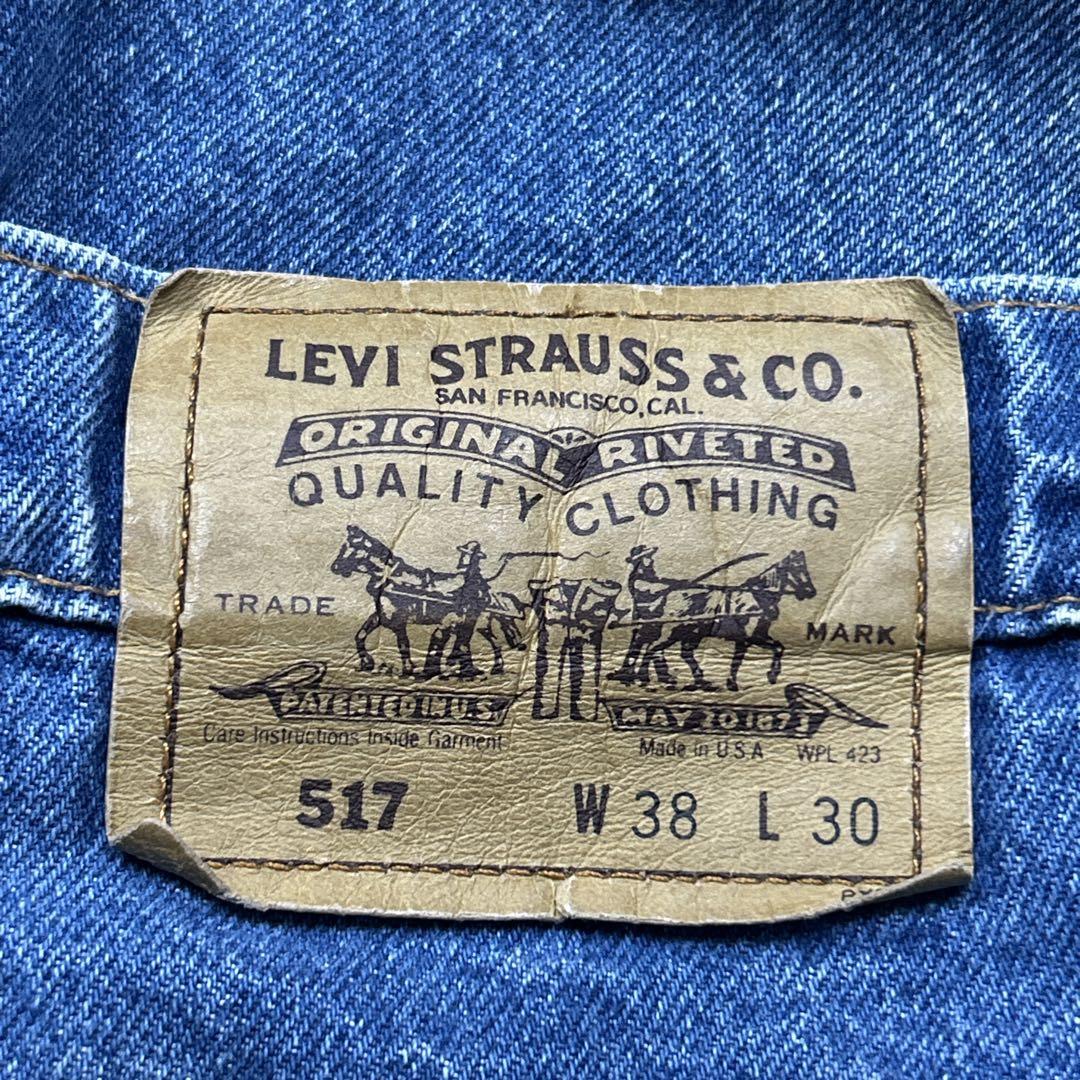 90s リーバイス USA製 517 42TALON オレンジタブ　W38