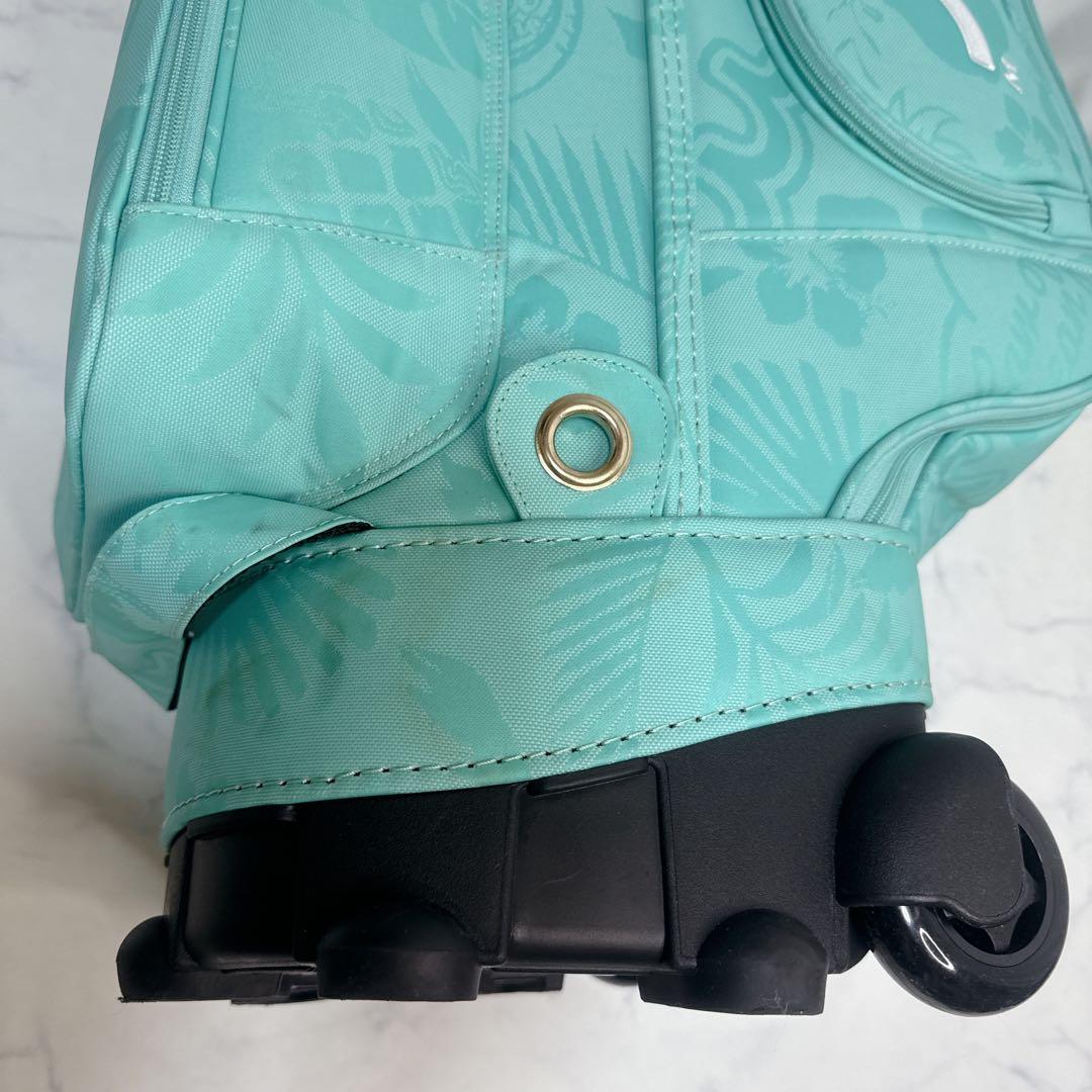 ムータマリン muta marine総柄ジャガード キャスター付きキャディバッグ