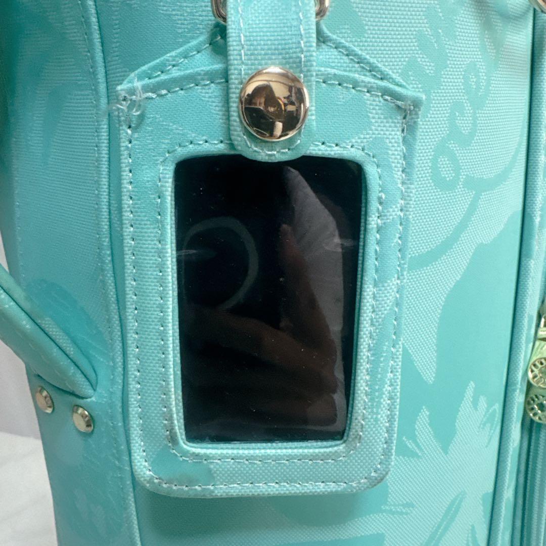 ムータマリン muta marine総柄ジャガード キャスター付きキャディバッグ