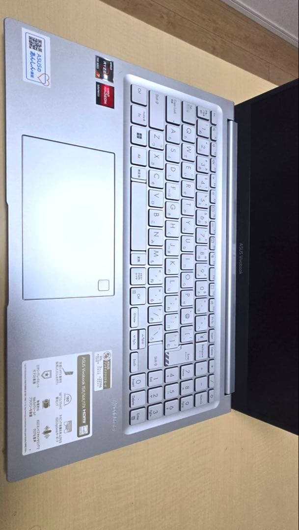 【使用10回程】Vivobook 15X M3504YA-BQ156WS