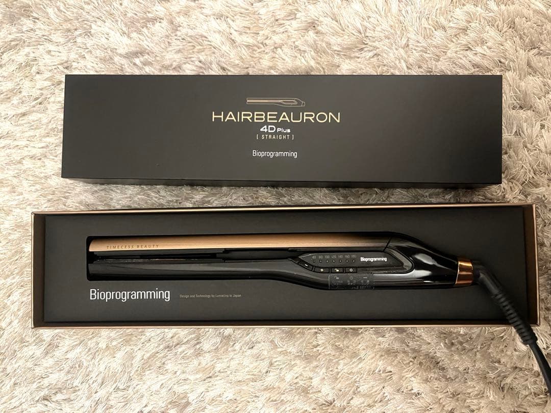 Bioprograming ヘアビューロン　4D plus ストレート　アイロン
