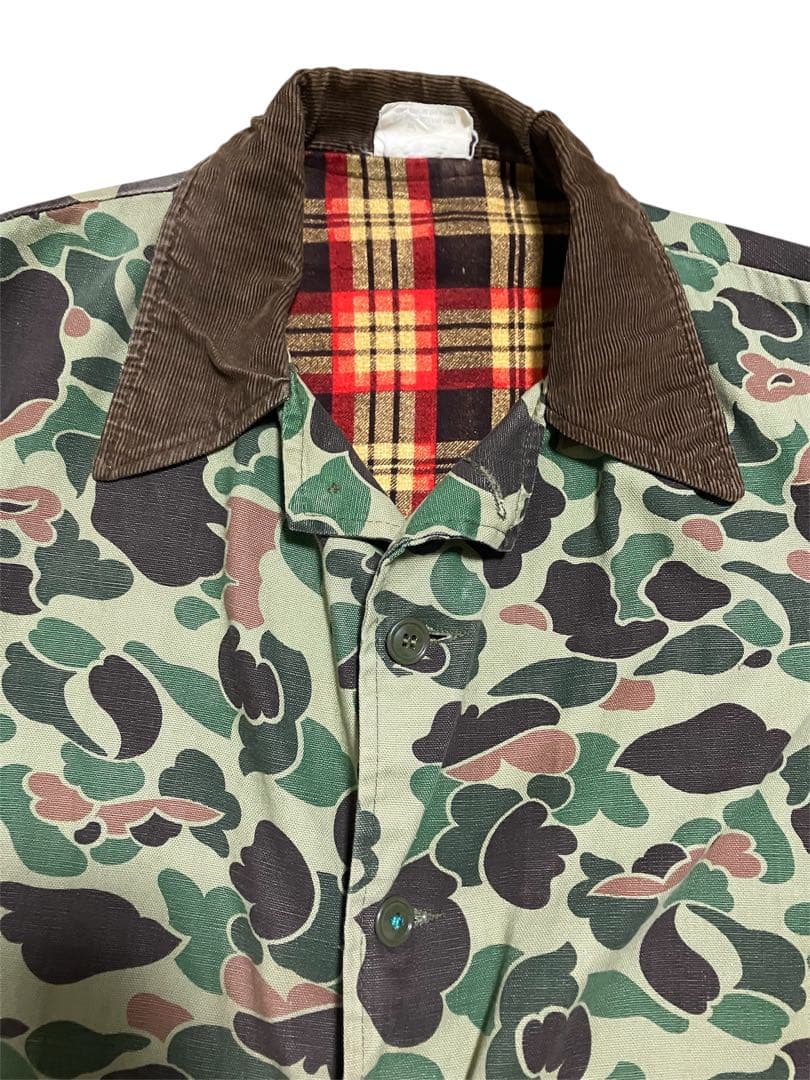 60s 70s BlackSheep ダックハンターカモ　ハンティングジャケット