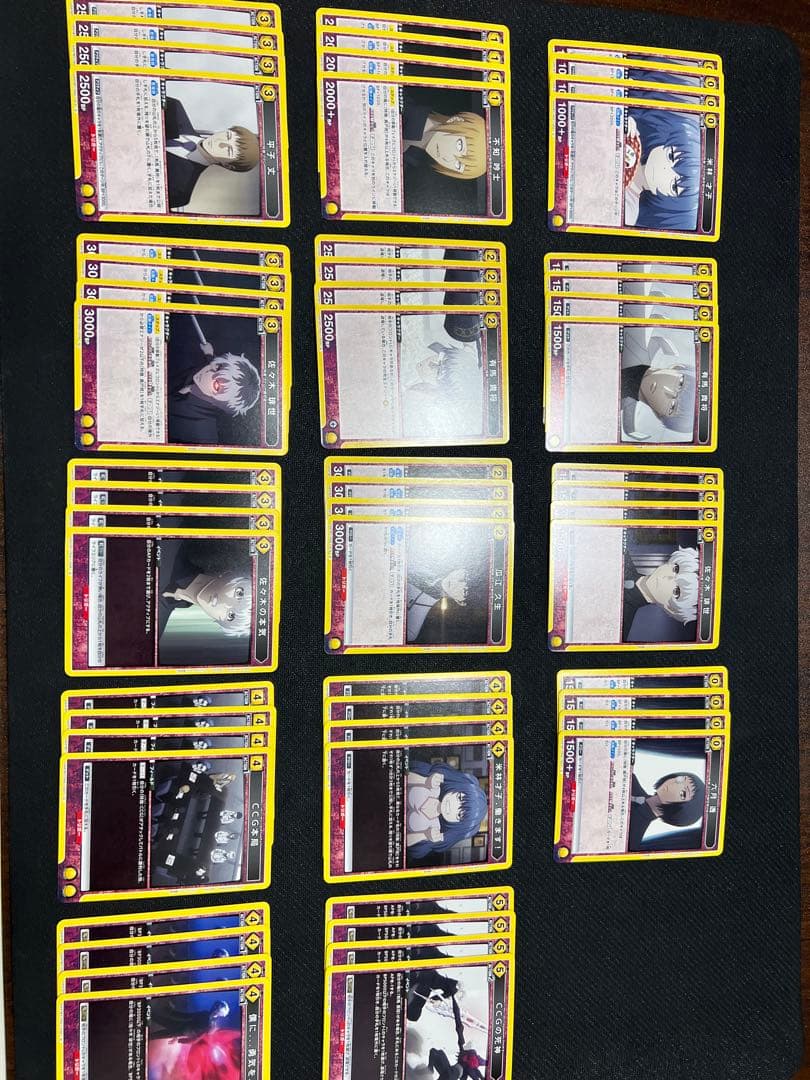 ユニオンアリーナ 東京喰種 黄 デッキ パーツ パラレル