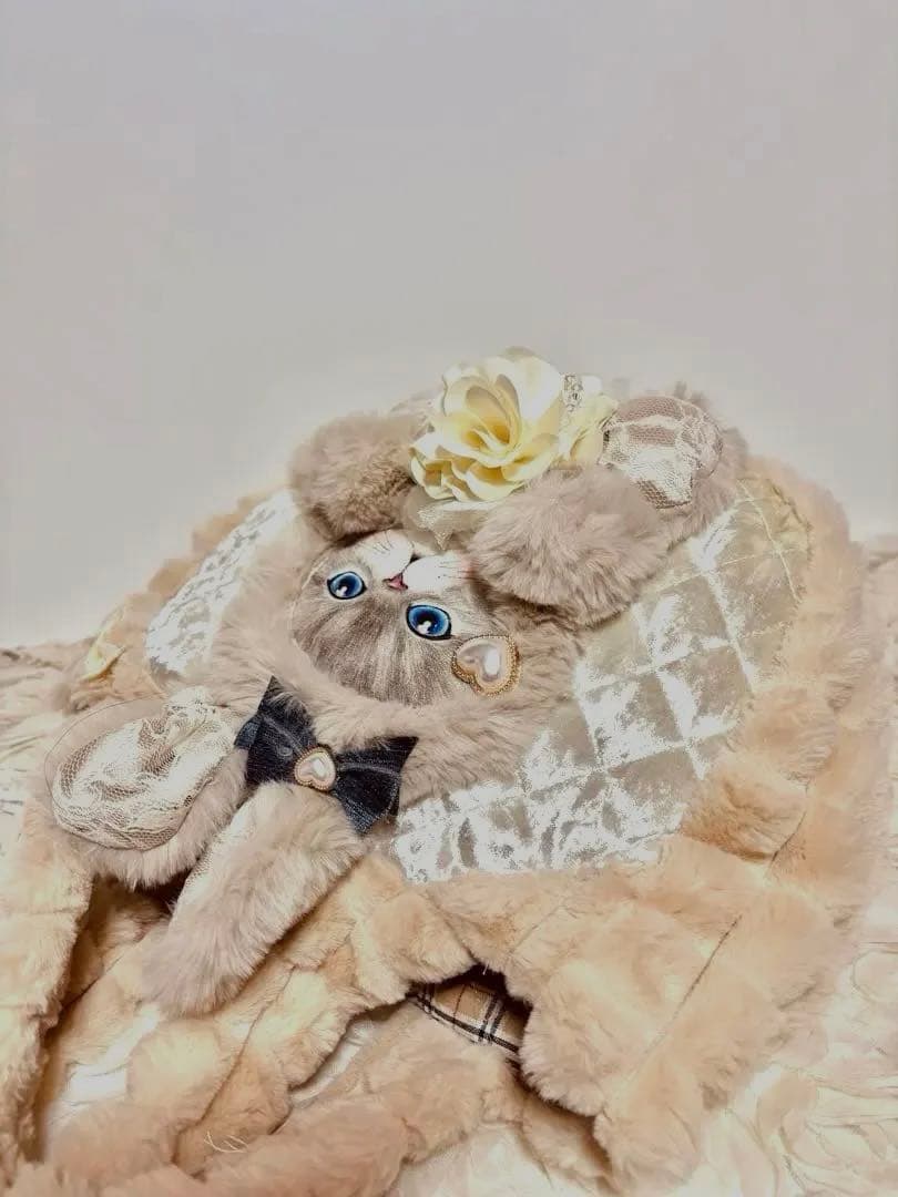 コヤンイサムチョン　ベージュファのころりんバッグ