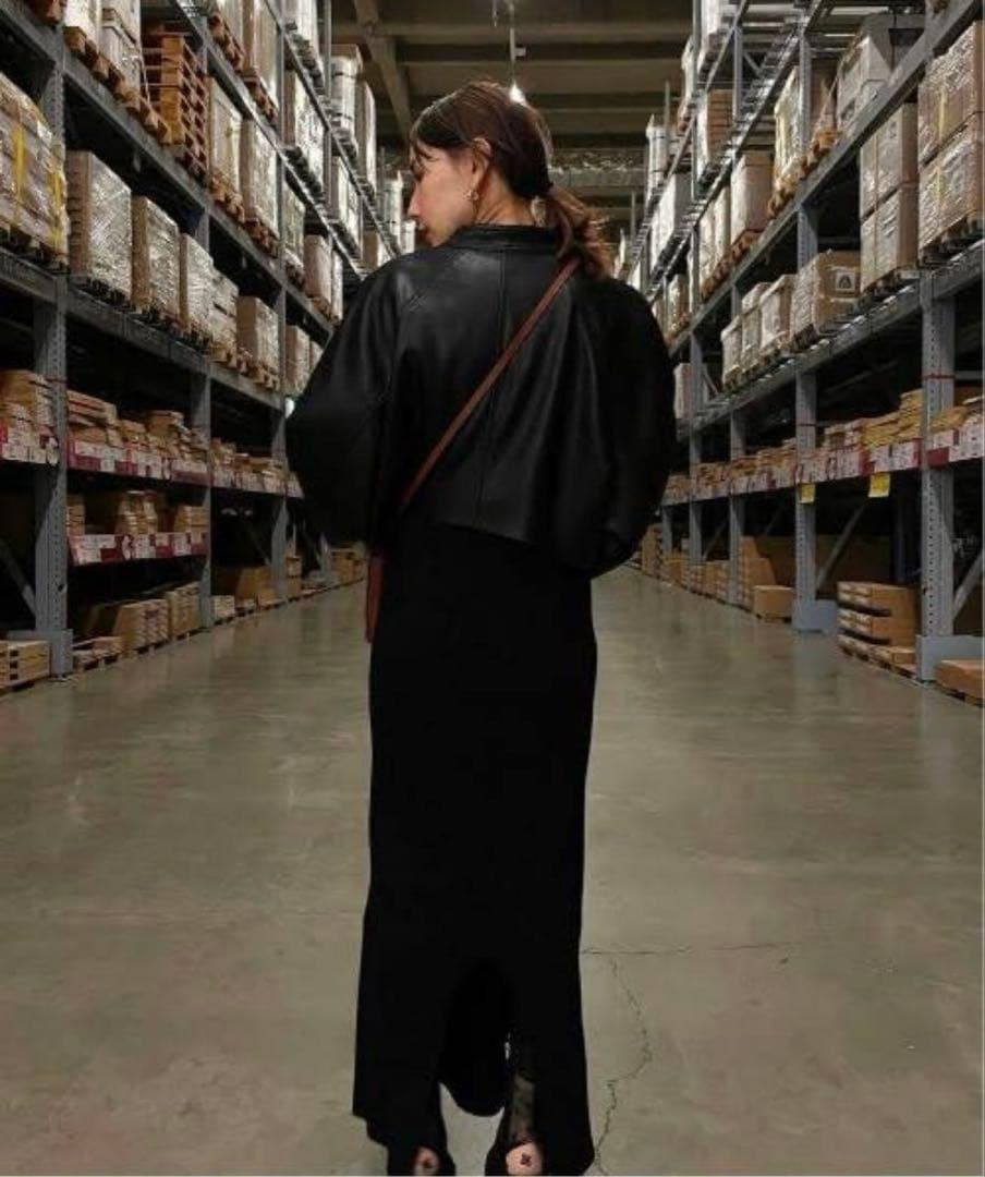 AMERI VINTAGE アメリヴィンテージ　レザーショートジャケット