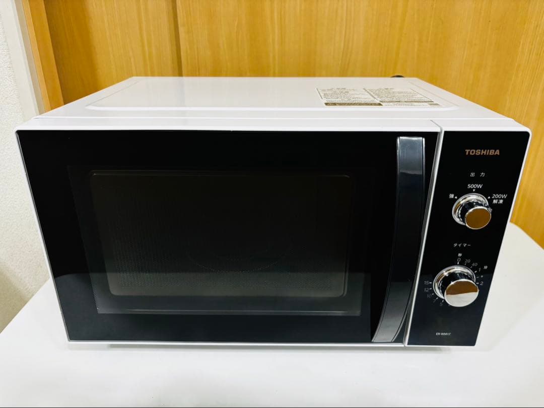 【美品】2023年製TOSHIBA 東芝　ER-WM17　17L　ホワイト