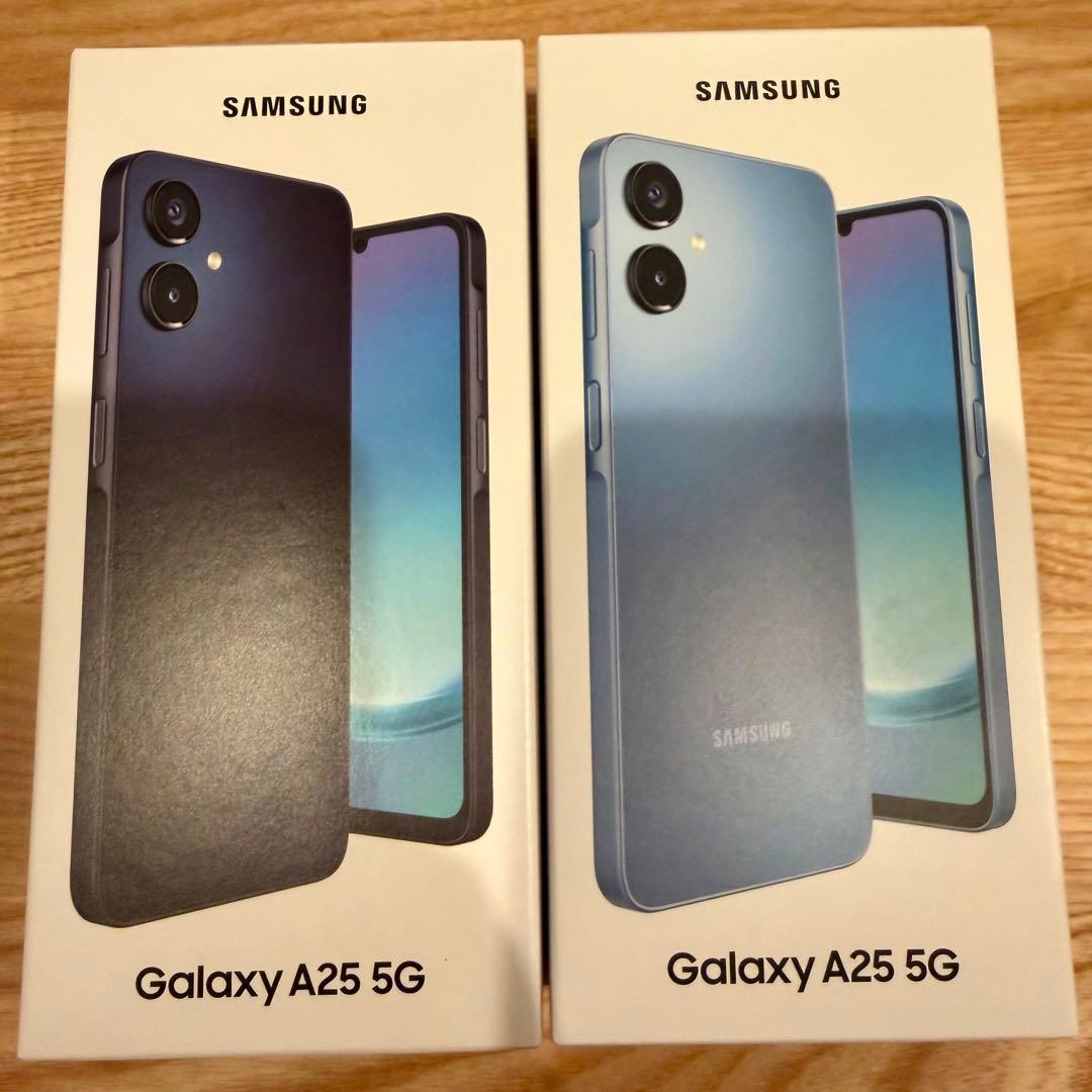 【新品未開封】Samsung Galaxy A25 5G 64GB 本体　2台