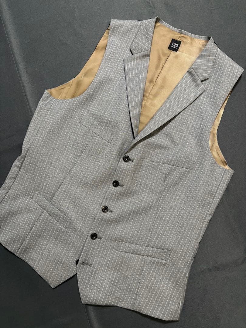 ★S108★ロロピアーナ TAKEO KIKUCHI スリーピーススーツ