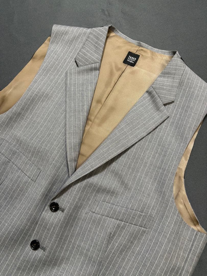 ★S108★ロロピアーナ TAKEO KIKUCHI スリーピーススーツ