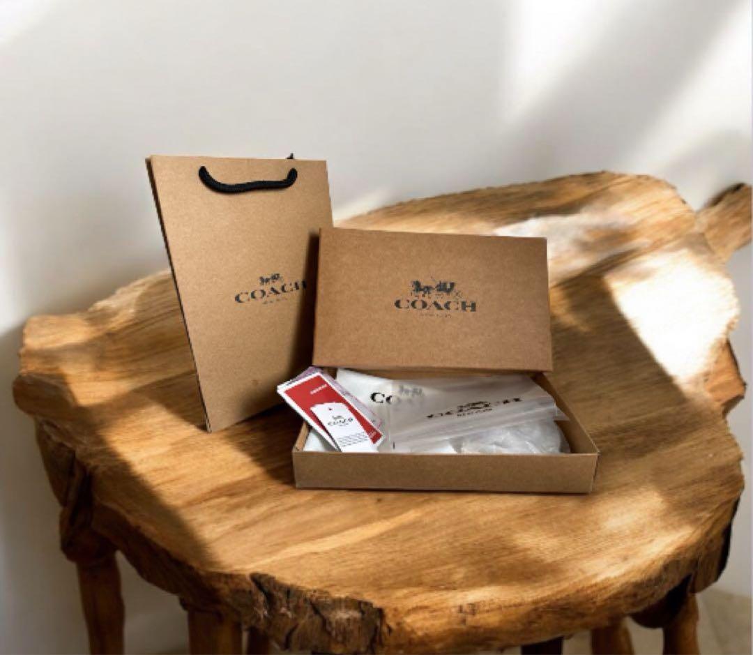 【新品】COACH ★長財布パウダーピンク【新品】