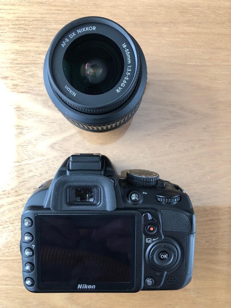 Nikon D3100 レンズキット　シャッタ－3094枚