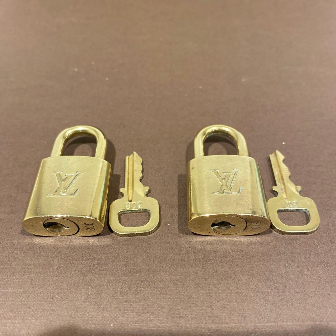 L00122　 ルイヴィトン　パドロック　10セット　カデナ　南京錠　鍵
