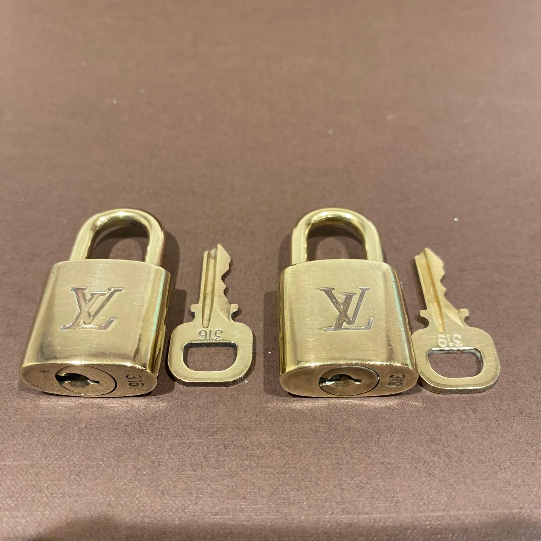 L00122　 ルイヴィトン　パドロック　10セット　カデナ　南京錠　鍵