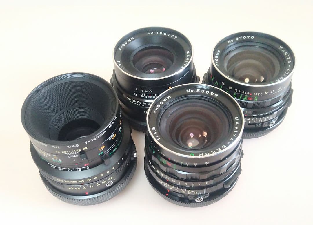 Mamiya RB67プロフェッショナルSDレンズセット