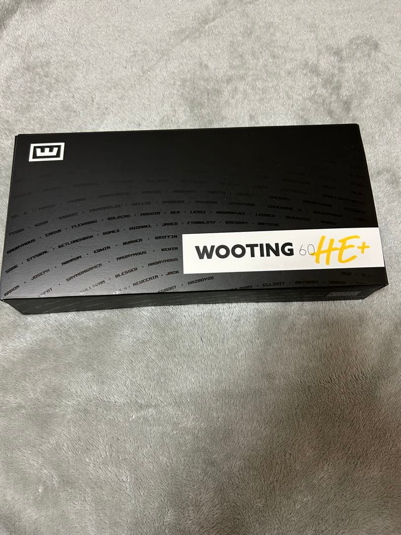 【美品】Wooting 60HE+ US配列 RGB 箱・付属品完備