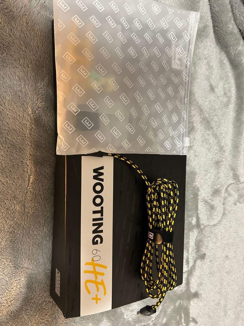 【美品】Wooting 60HE+ US配列 RGB 箱・付属品完備