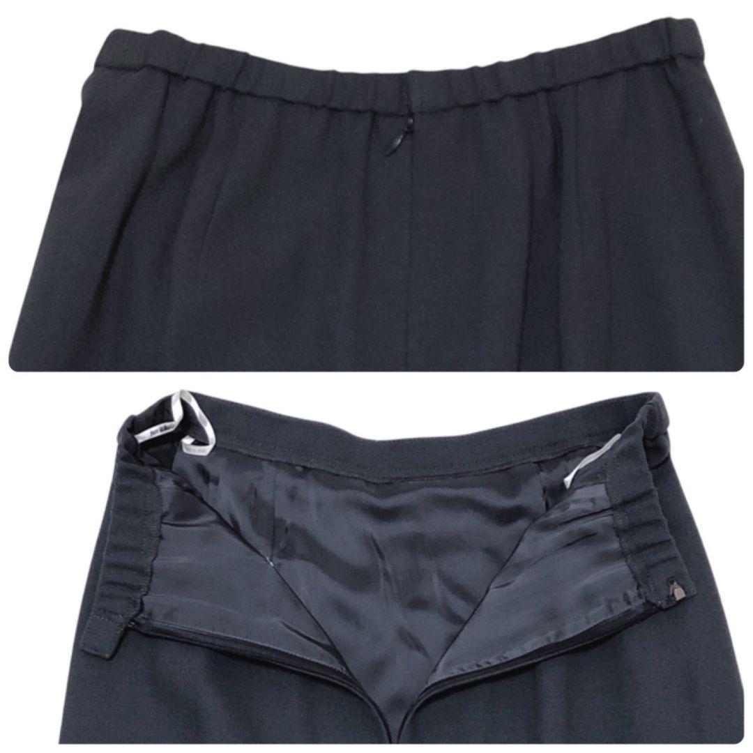 極美品★ジュンアシダ リボン セットアップ スーツ上下 ジャケット スカート 9