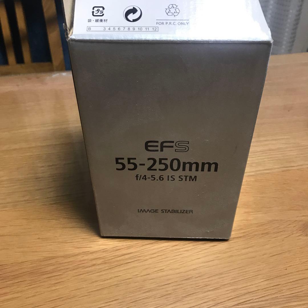 新品未使用 キャノン EF-S55-250mm F4-5.6 IS STM 望遠