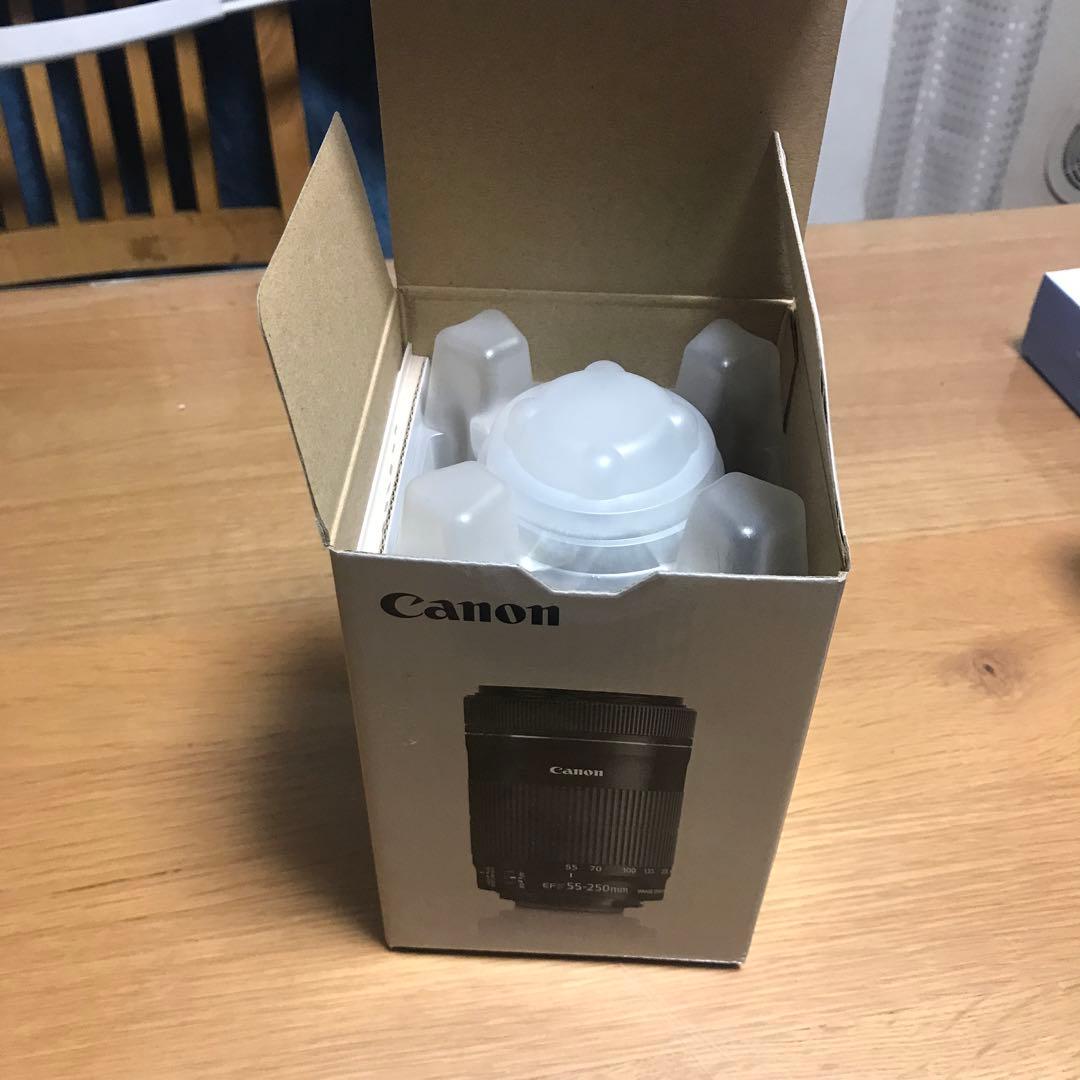 新品未使用 キャノン EF-S55-250mm F4-5.6 IS STM 望遠
