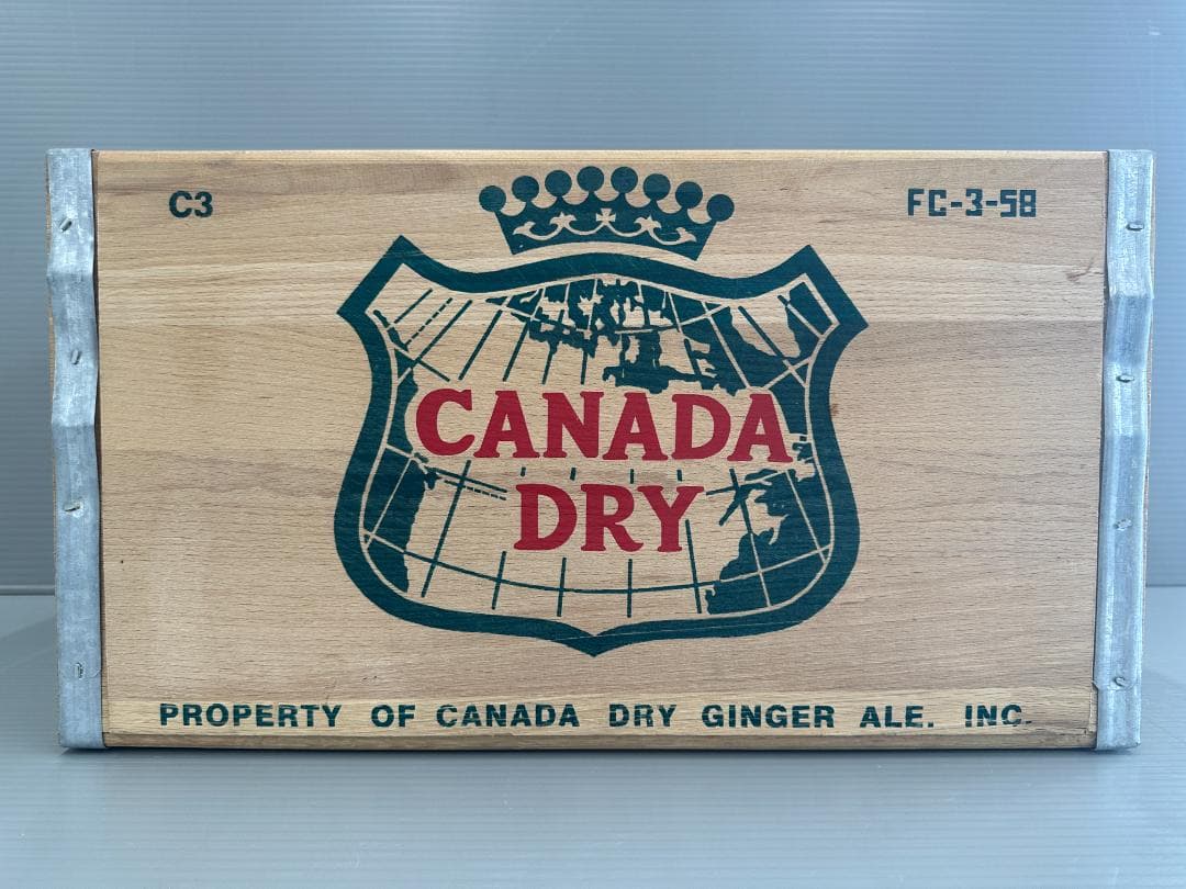  DRY　ヴィンテージ木箱　ウッドボックス