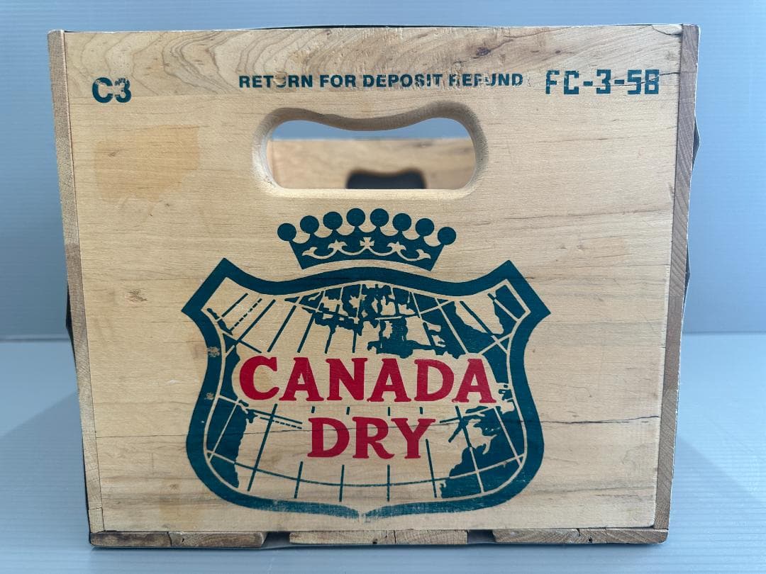  DRY　ヴィンテージ木箱　ウッドボックス