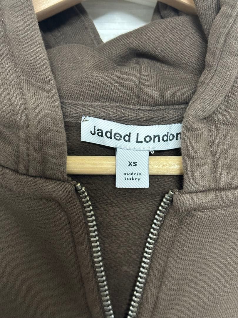 jaded london ブラウンパーカー短丈