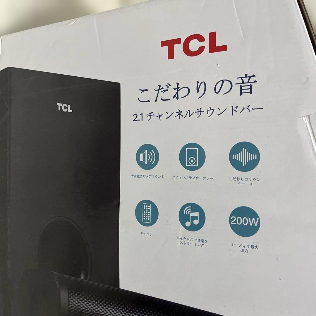 TCL 2.1チャンネルサウンドバー S522W