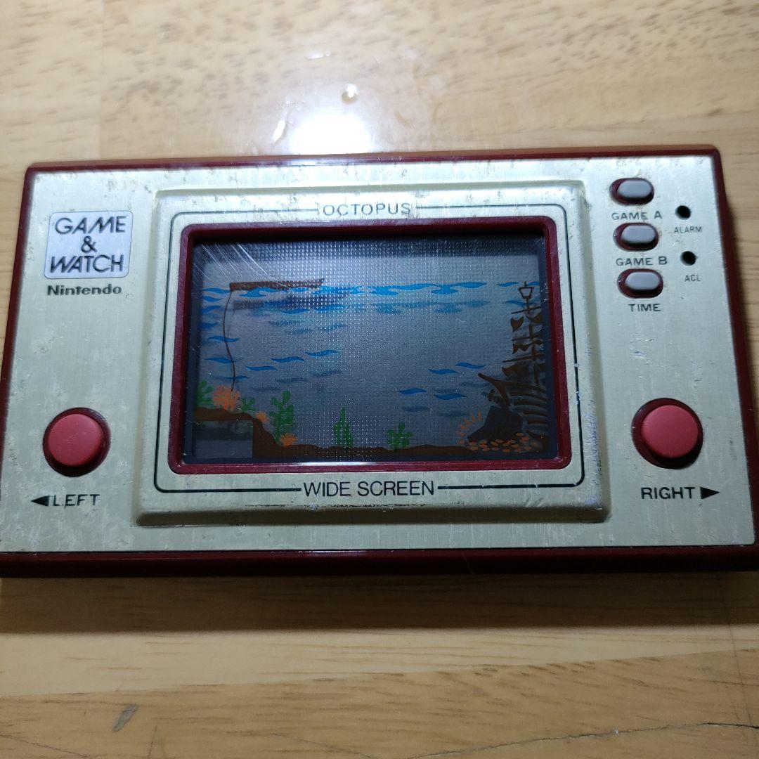 ゲームアンドウォッチオクトパス任天堂Nintendoニンテンドーメンテナンス済み