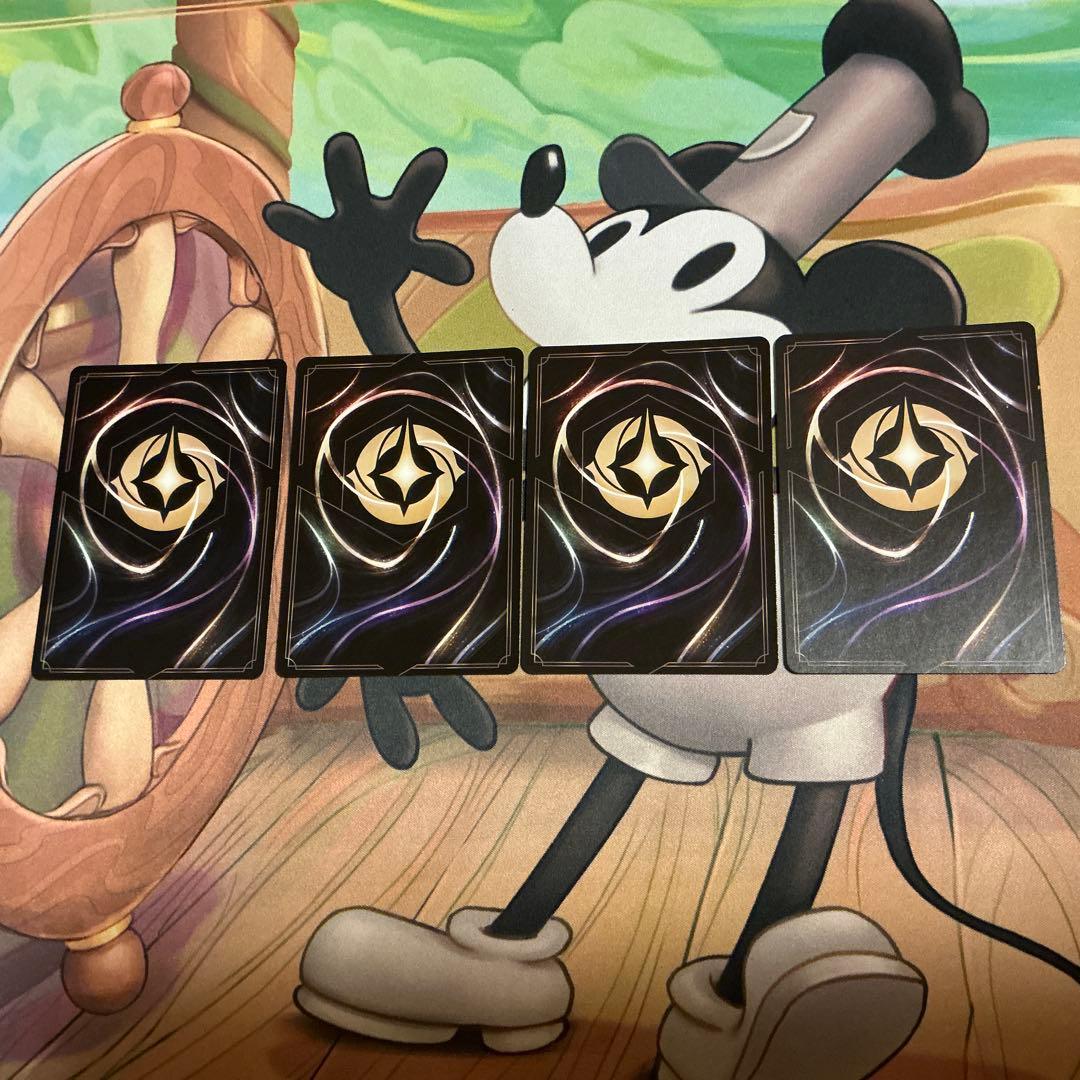 ロルカナ ラプンツェル いやしの賜物 レジェンダリー4枚Lorcana uni