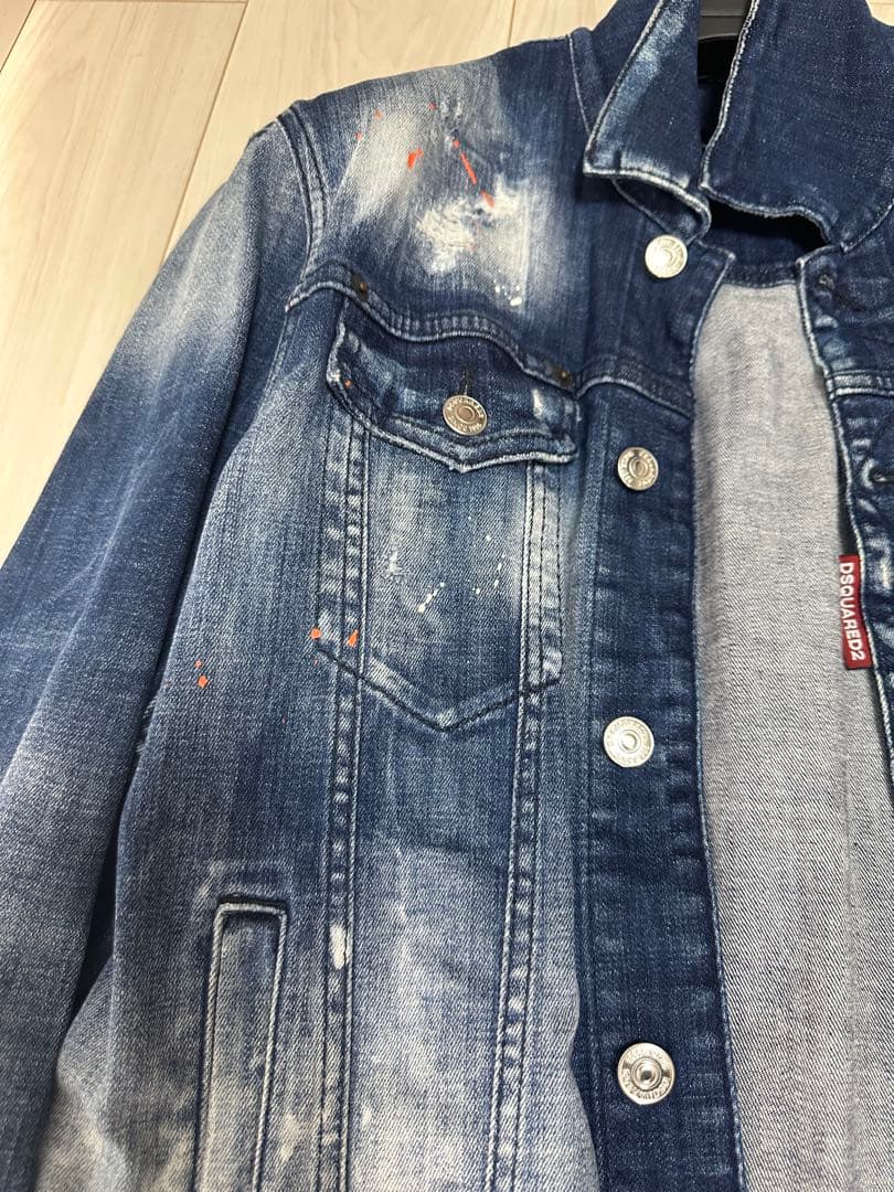 DSQUARED2 デニムジャケット ダークブルー美品