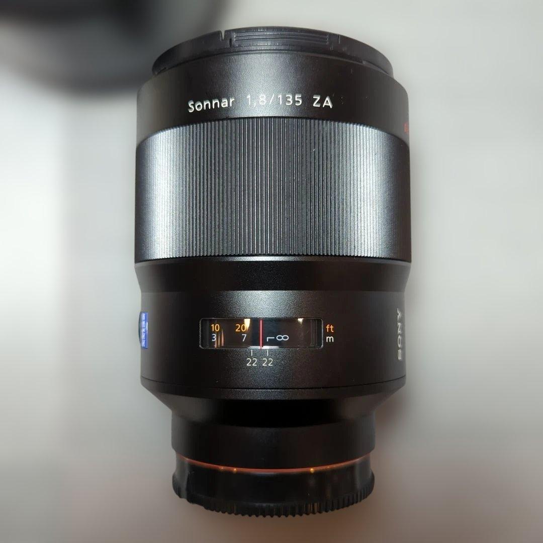 美品♪　Sony Sonnar 1.8/135 ZA レンズ