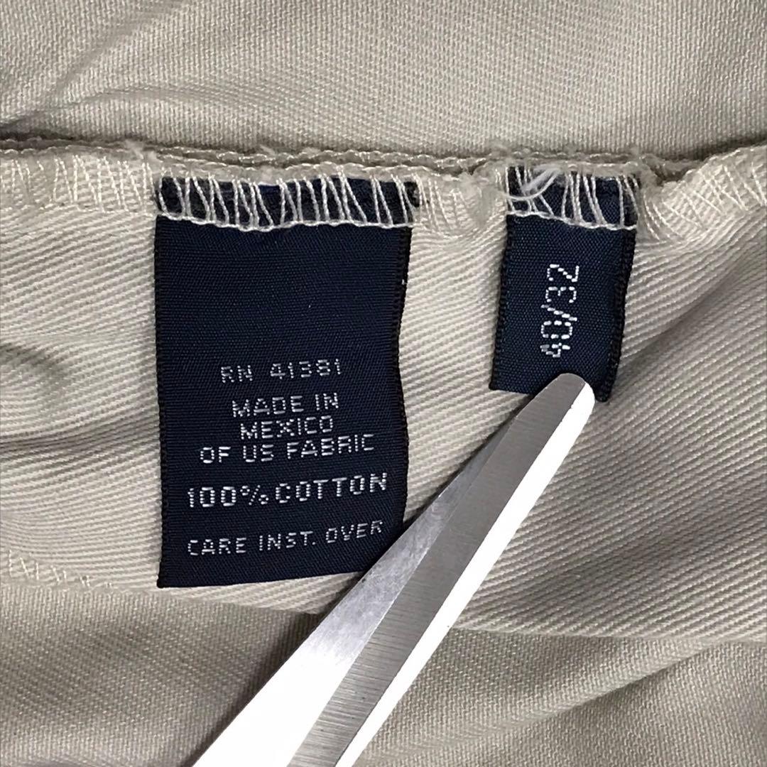 90s POLO ラルフローレン ビンテージチノパン　ポロチノ　ワッペンロゴ