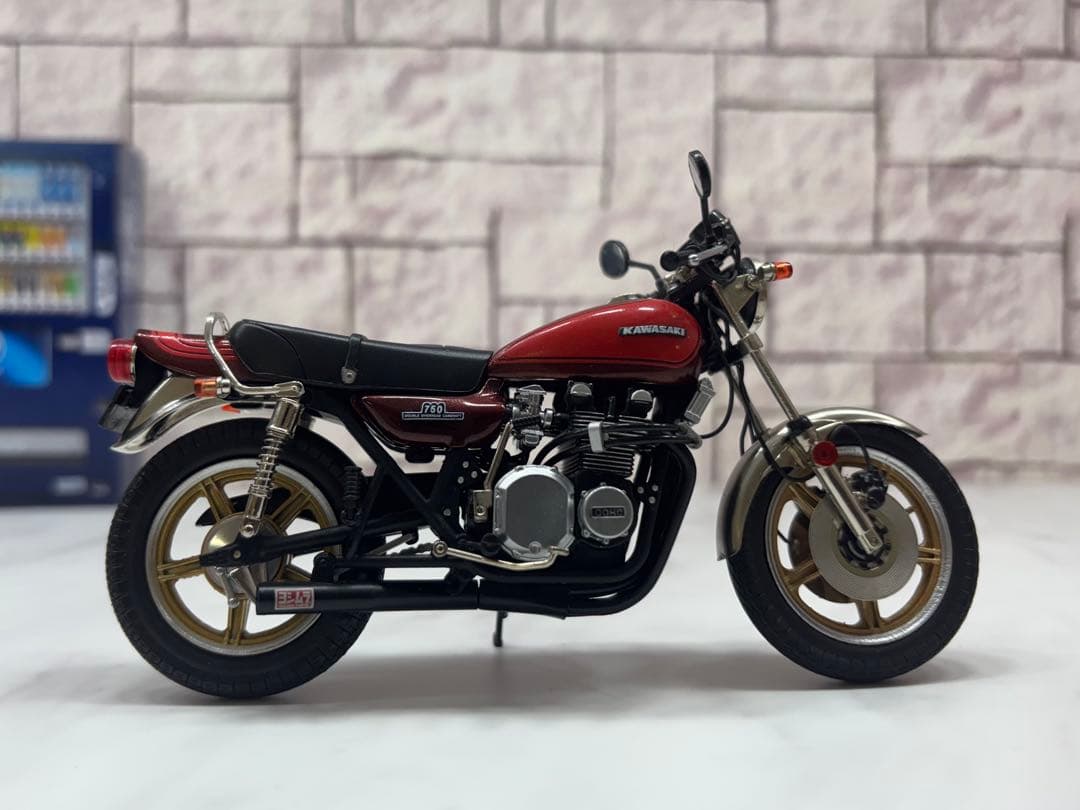 1/18 マルサン鉄馬　カワサキ　ZⅡ 750