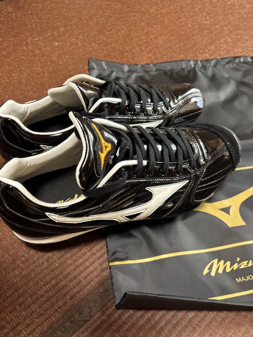 NNNtaro ミズノプロ　オーダースパイク 収納袋付き27.5