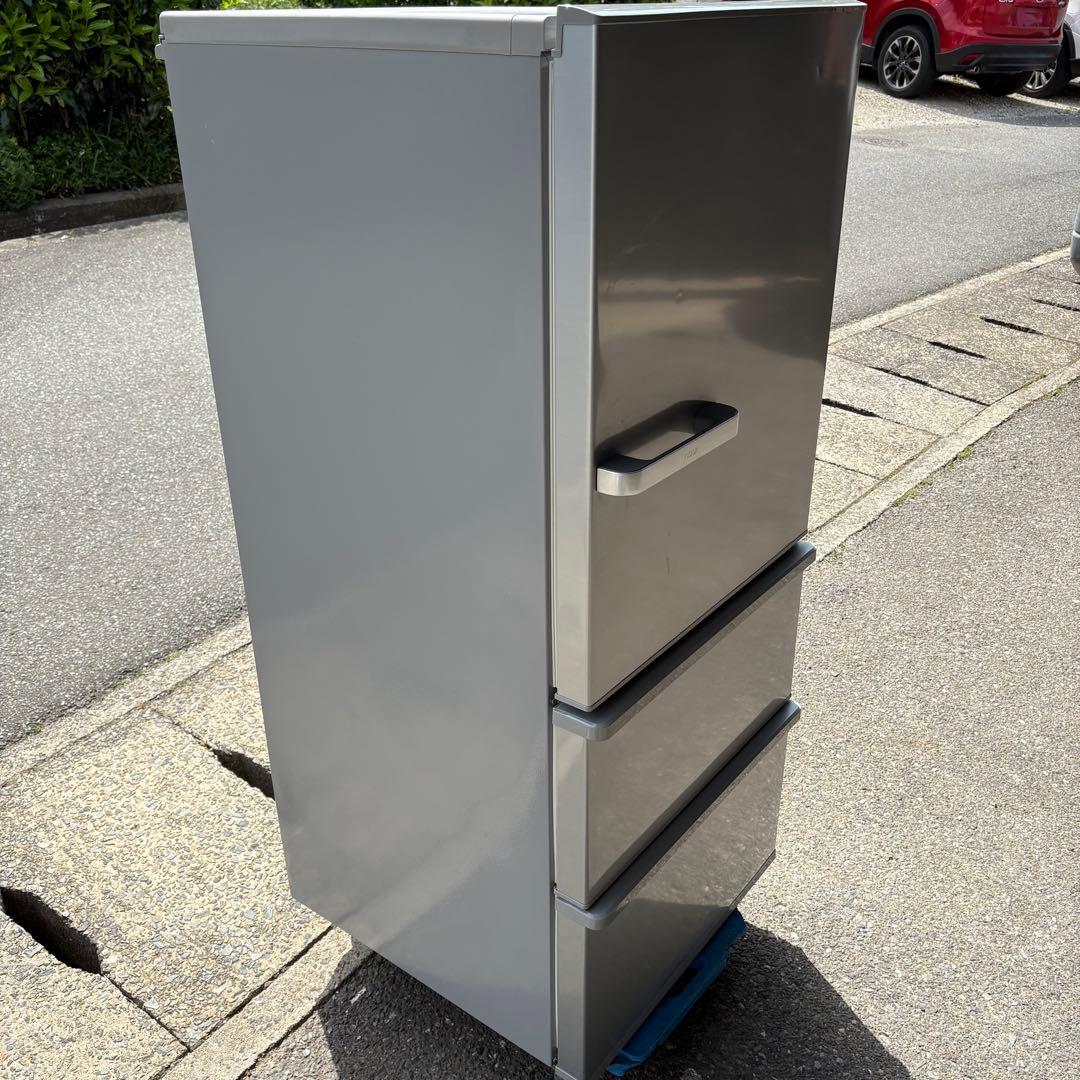 【福岡】AQUA ノンフロン冷凍冷蔵庫 AQR-27J(S) 272L 2020