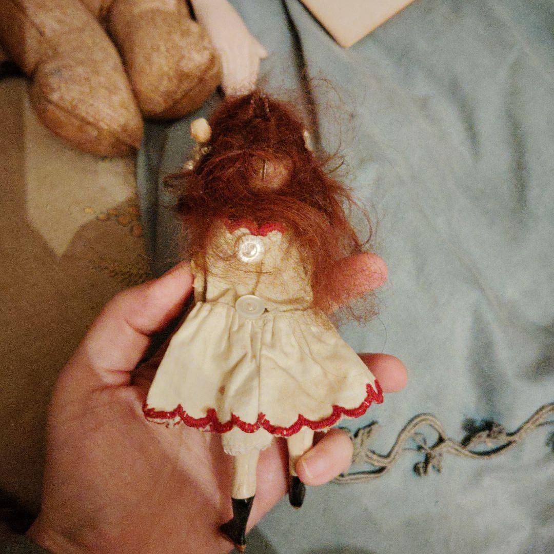 花かんむりのミニョネット♡アンティークドール