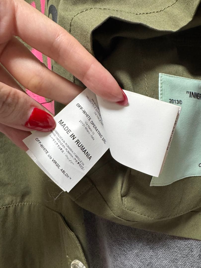 Off-White ミリタリージャケット