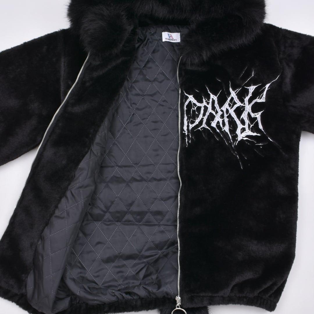 volcan&aphrodite ふわもこ ネコ耳しっぽファーブルゾン M