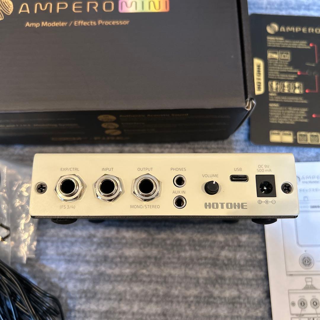 Hotone Ampero Mini エフェクトプロセッサー