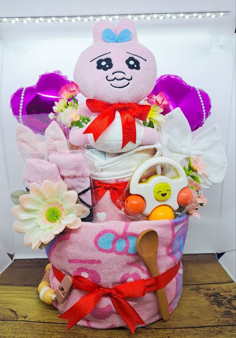 ♡みーページ♡おむつケーキ オムツケーキ 出産祝い