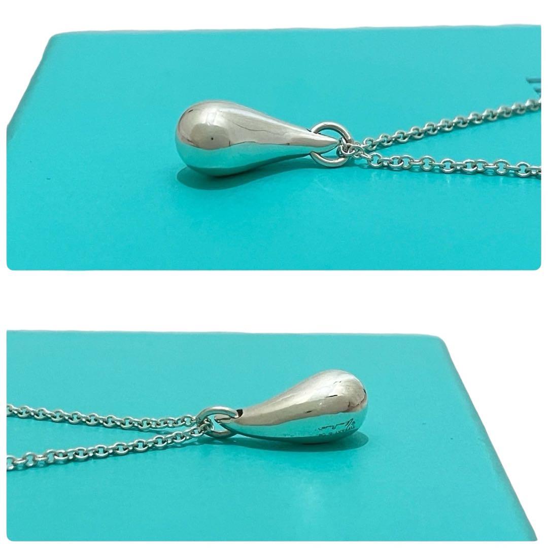【極美品】ティファニー ティアドロップ ネックレス　雫　アクセサリー　SV925