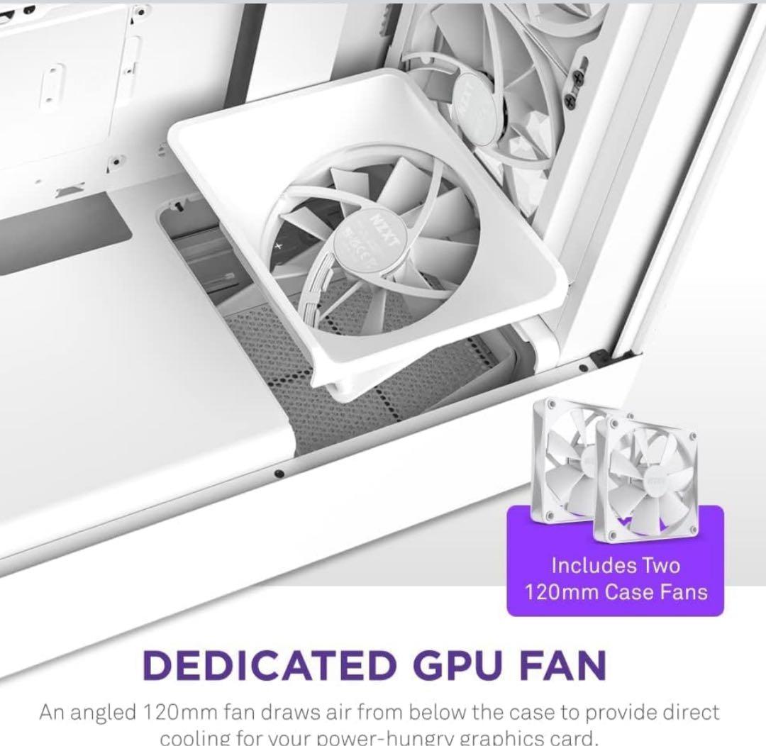 NZXT H5 Flow ミドルタワーケース CC-H51FW-01値下げ可能