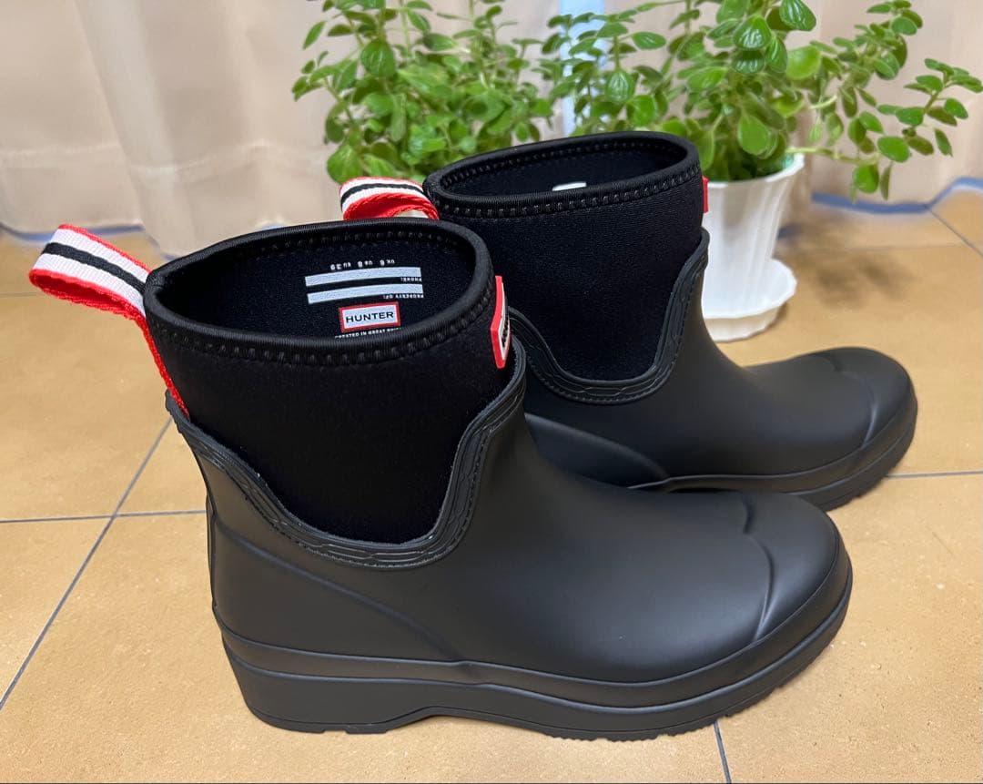 タイムセール！HUNTER/プレイブーツ 1回お試しのみ 新品同様
