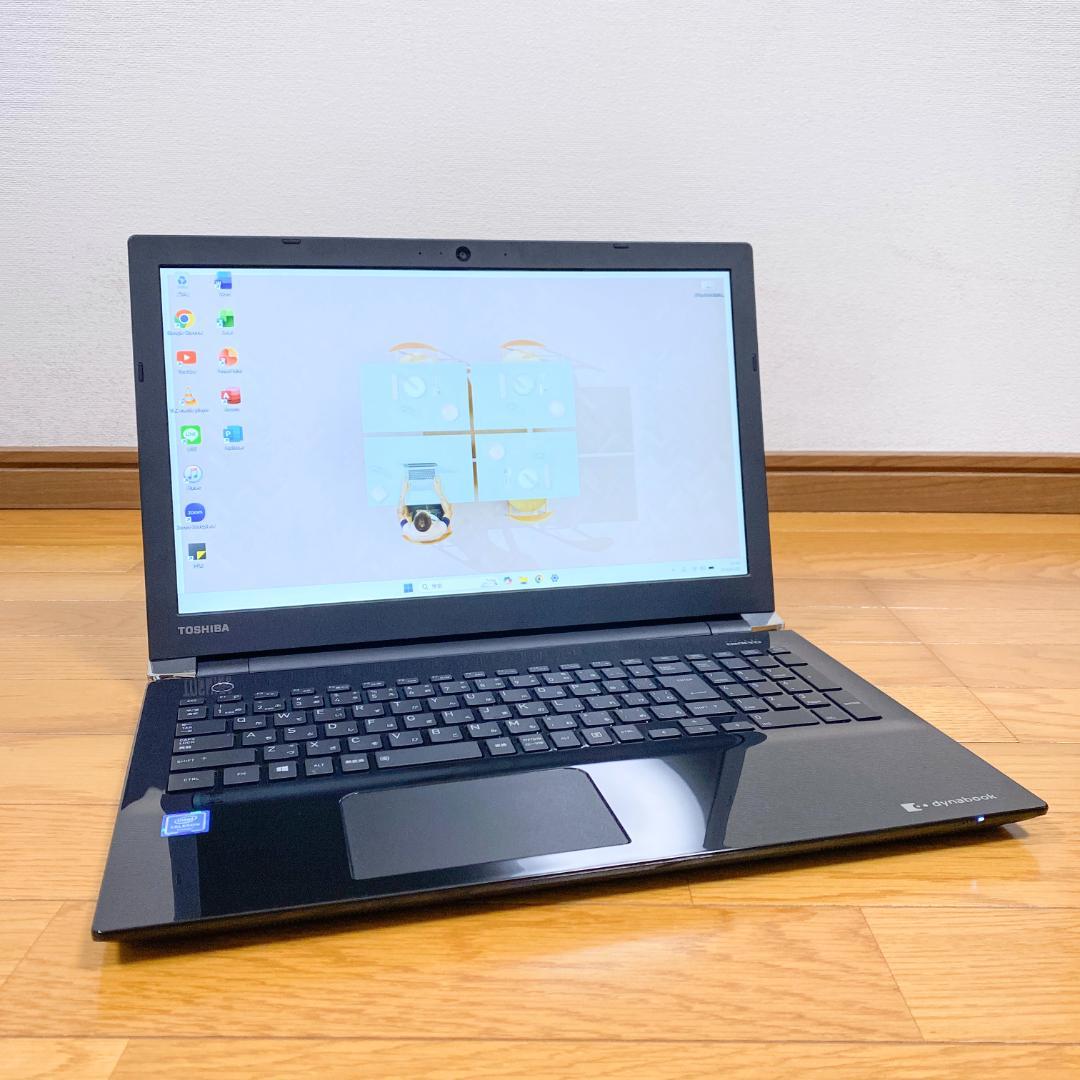 オフィス2021✨状態良好 大容量SSD500GB メモリ8 東芝ノートパソコン