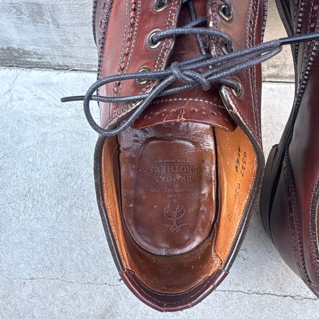 K*y様 Alden×Brooks Brothers コードバン ウイングチップ