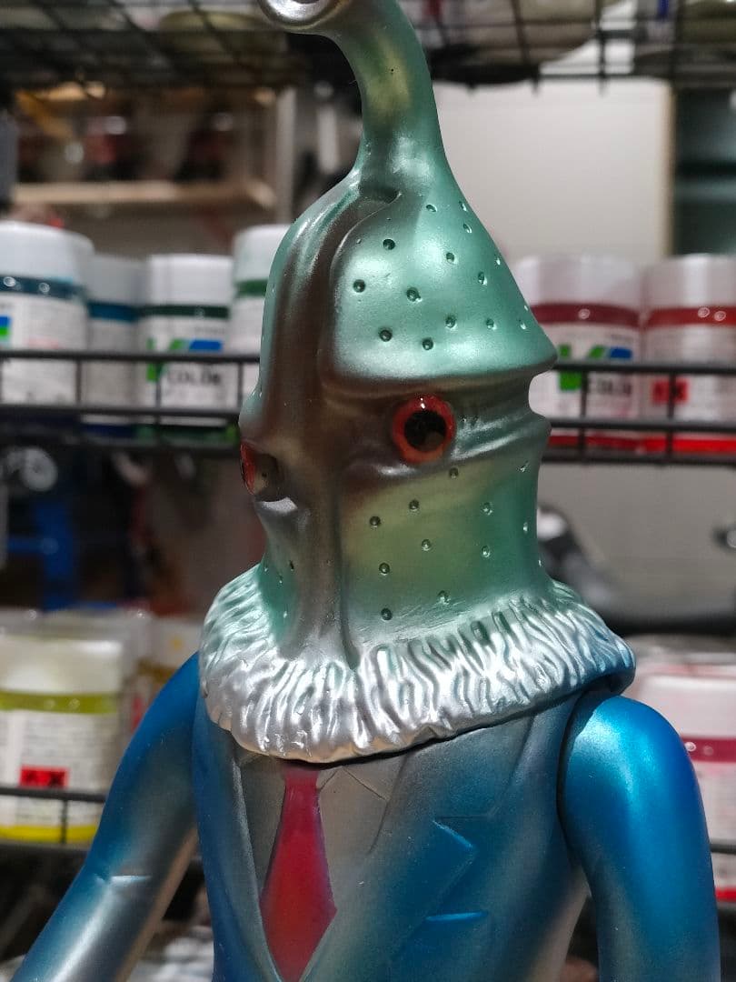 M1号 ゼットン星人 世紀の大怪獣 ウルトラマン ソフビ カスタム塗装